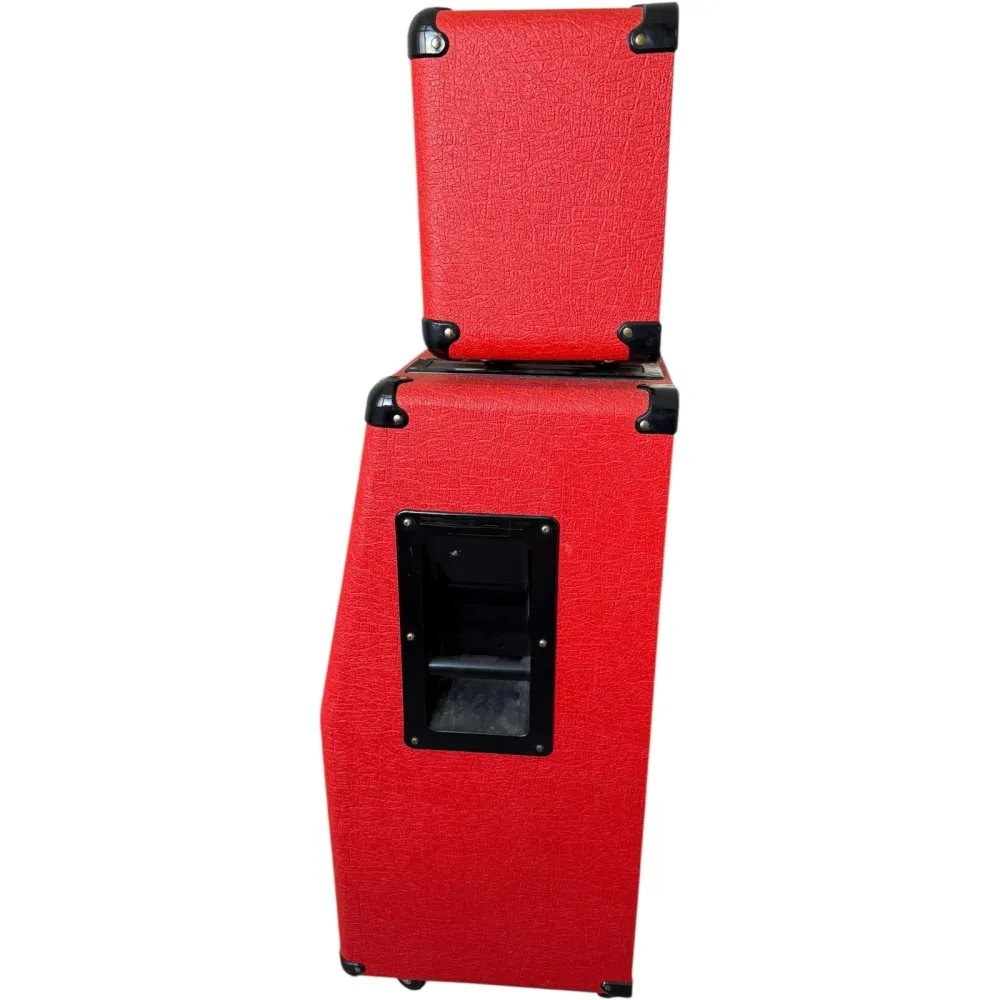 Marshall JCM800 2203 MKII 100W + 1960A 4x12 Cabinet – 1995 Limitovaná edice Červený stack