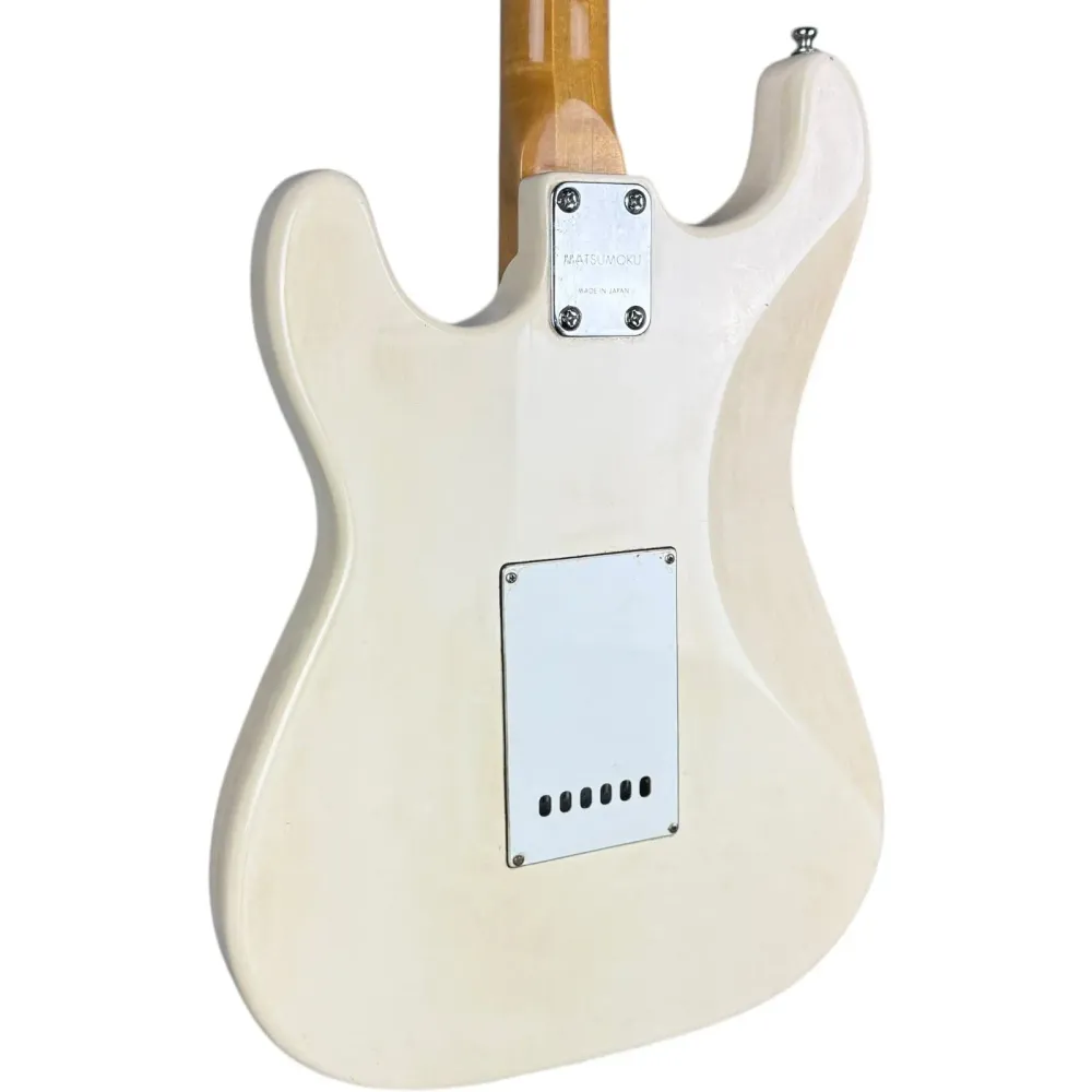 Greco Matsumoku Stratocaster 1970s - Bílá