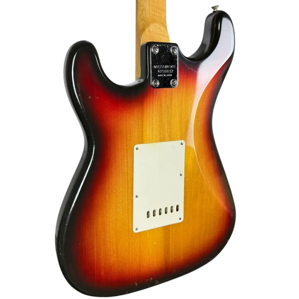 Greco Super Sounds Matsumoku Stratocaster 1975 - Sunburst