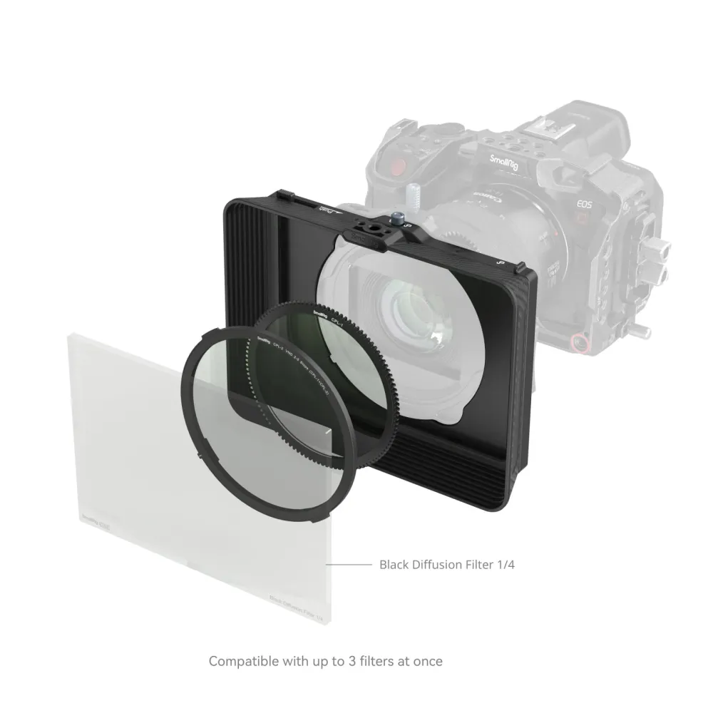 Mattebox s nastavitelnou svorkou VND sadou 67–82 mm SmallRig 4411