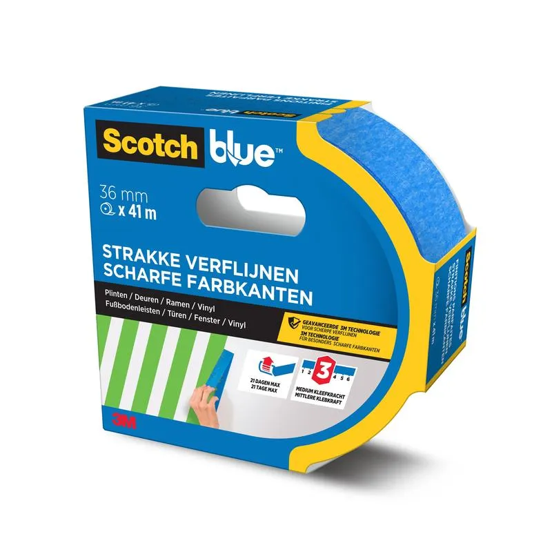 ScotchBlue™ Malerabdeckband für scharfe Linien