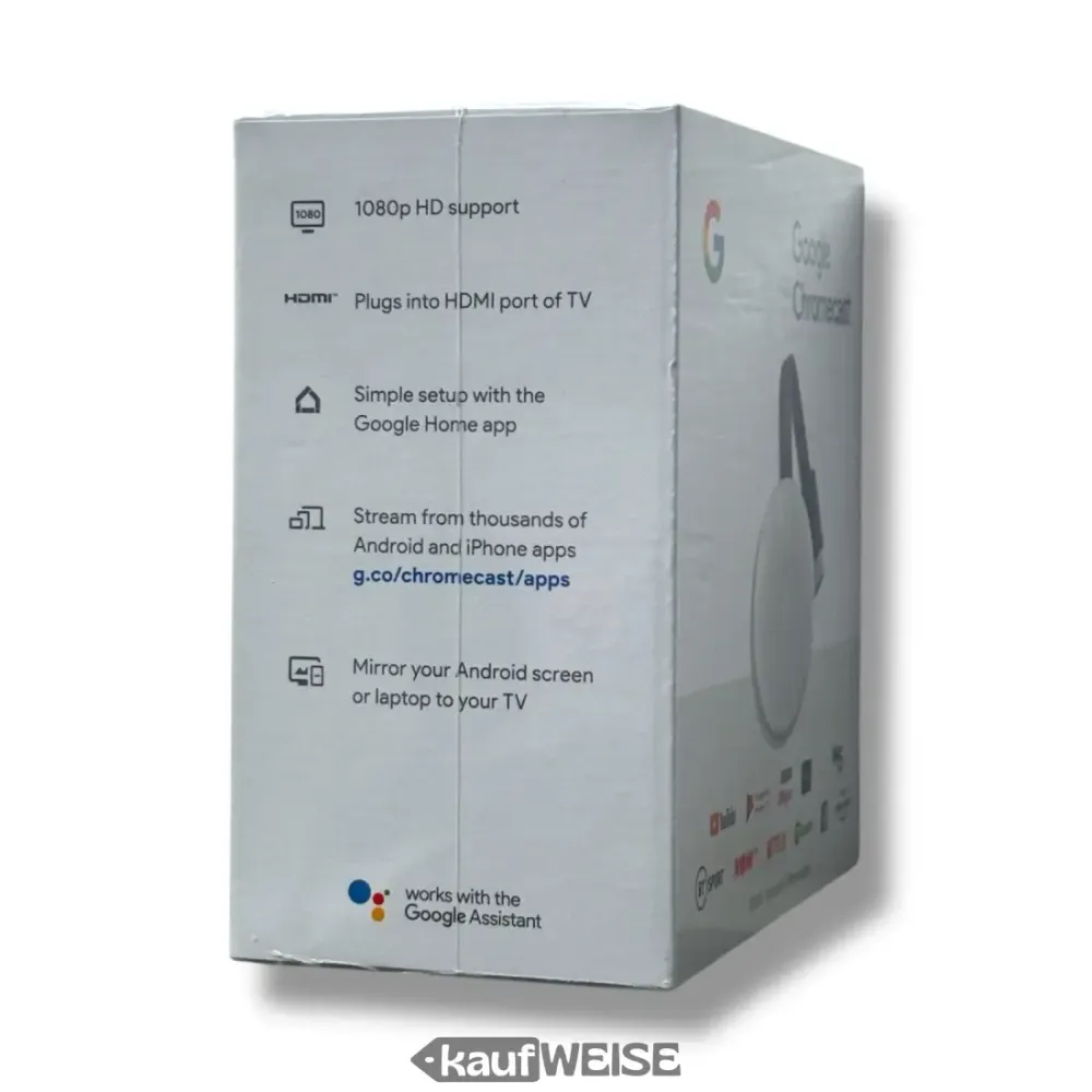 Google Chromecast (3. generace) | Streamer médií v rozlišení Full HD