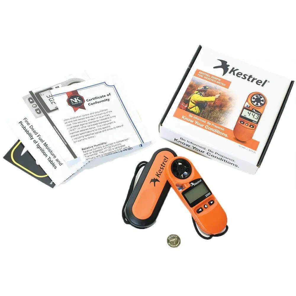 Kestrel 3500FW kapesní meteorologický přístroj pro požární počasí