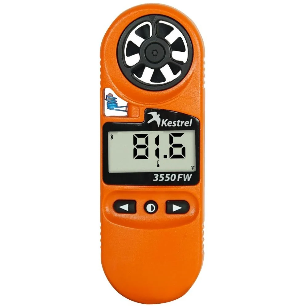 Kestrel 3550FW kapesní měřič požárního počasí s Bluetooth