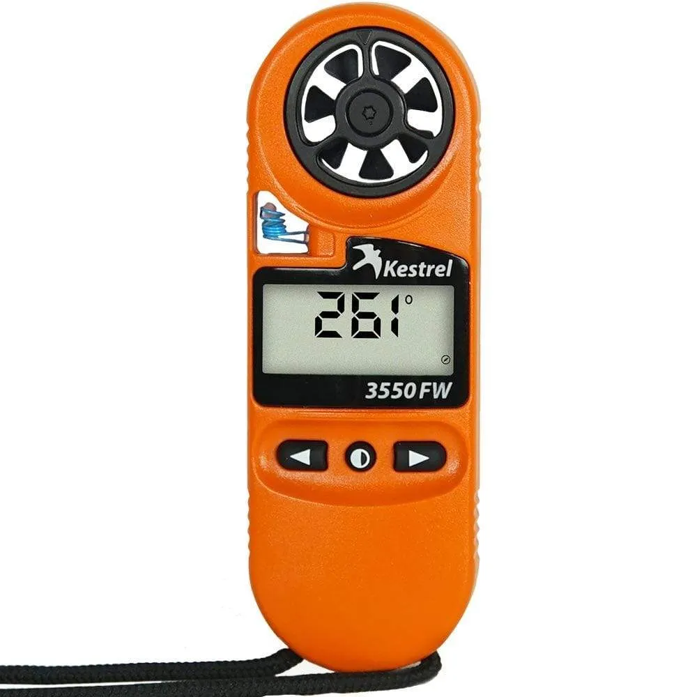 Kestrel 3550FW kapesní měřič požárního počasí s Bluetooth