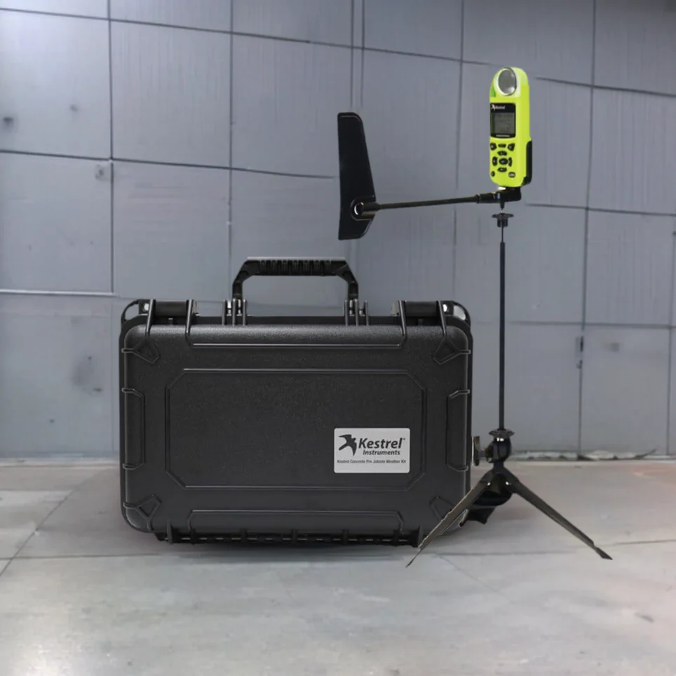 Kestrel 5200 Concrete Pro pracovní sada pro měření počasí na staveništi