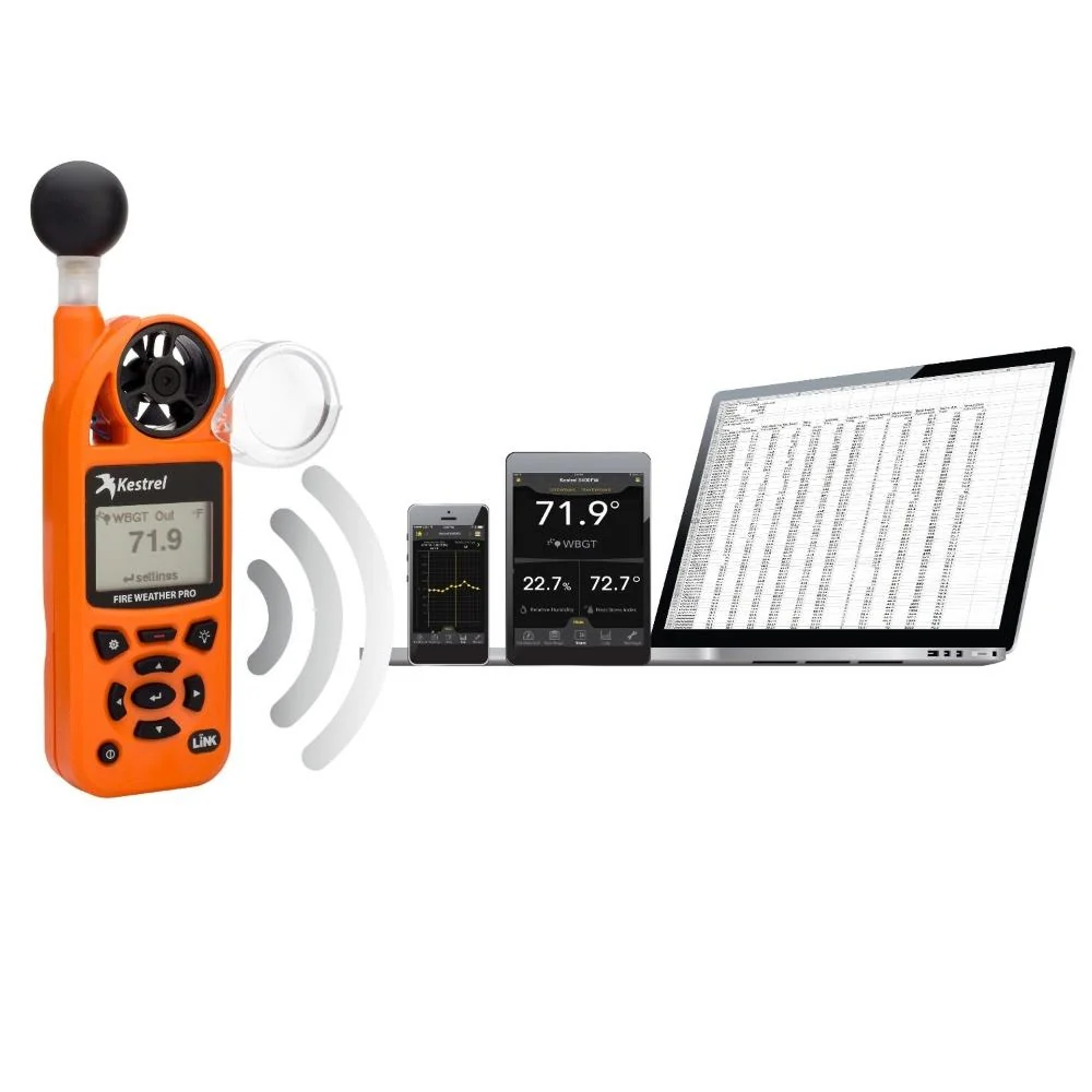 Kestrel 5400FW profesionální meteorologický přístroj pro požární počasí