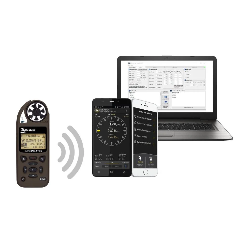 Kestrel 5700 ELITE AB meteorologický přístroj s Bluetooth LiNK