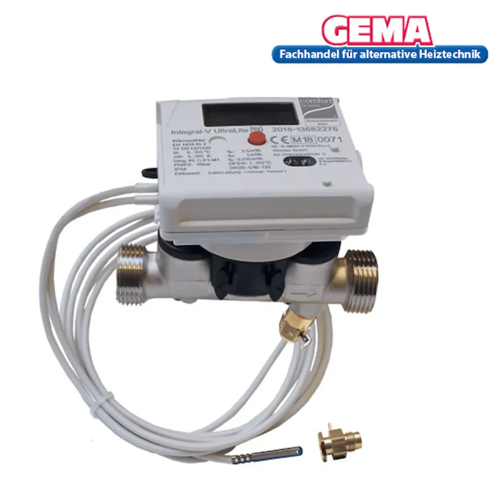 Měřič tepla 1" Nastavený Qp 2,5 m³/h