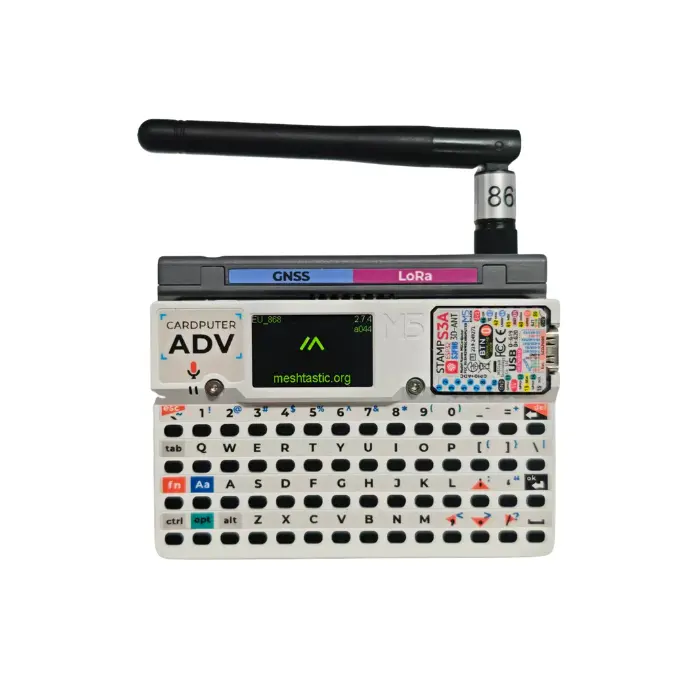 M5Stack Cardputer-ADV & CAP LoRa-1262 Meshtastic sada