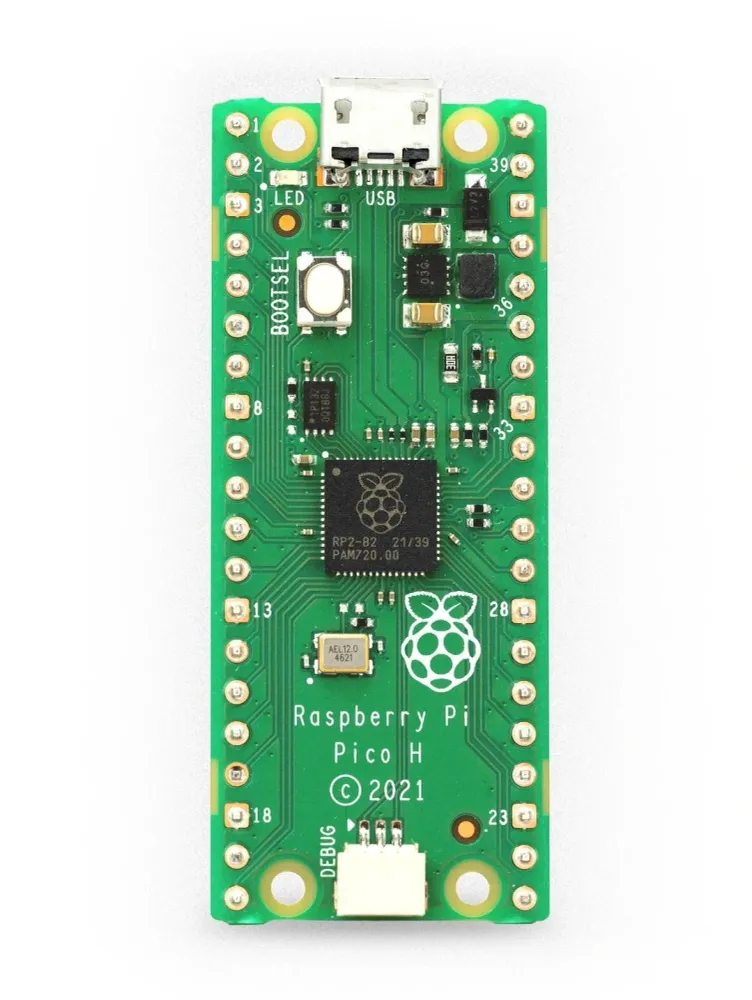 Raspberry Pi Pico H - RP2040 ARM Cortex M0 + - s konektory