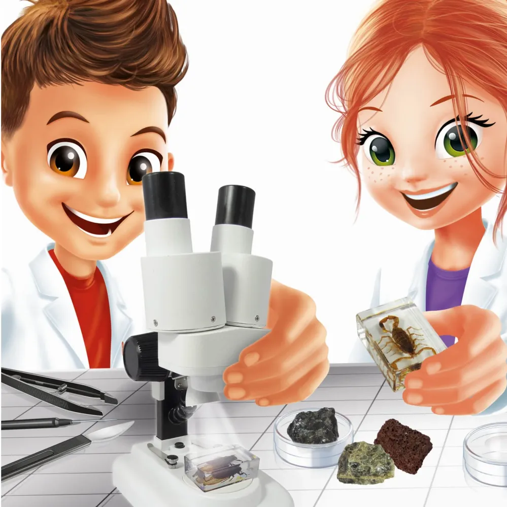 Binokulární mikroskop 40 experimentů