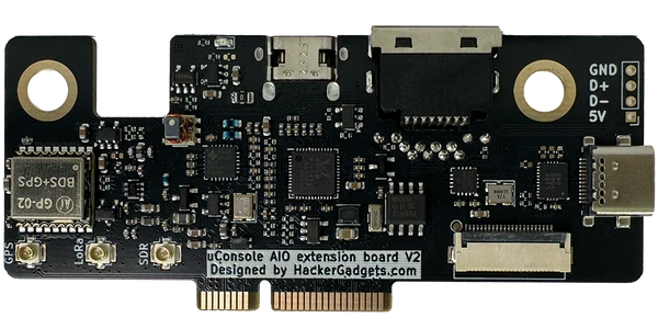 AIO V2 - Rozsirujici deska pro uConsole