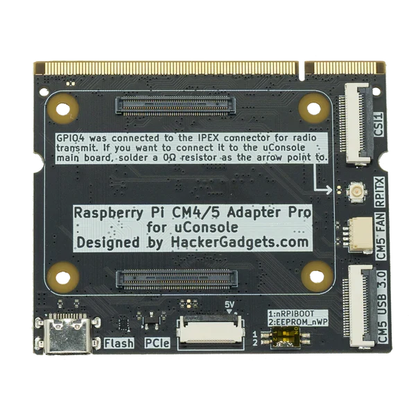 uConsole Adapter Board - Upgrade Kit (NVMe, USB 3.0, Ethernet)