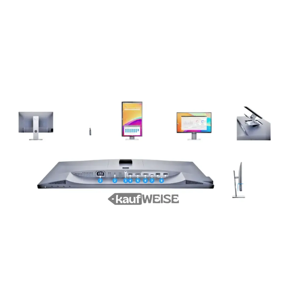 Dell P2421DC 24" QHD monitor | Dokovací stanice USB-C 65W | IPS | Nastavitelná výška | NOVINKA