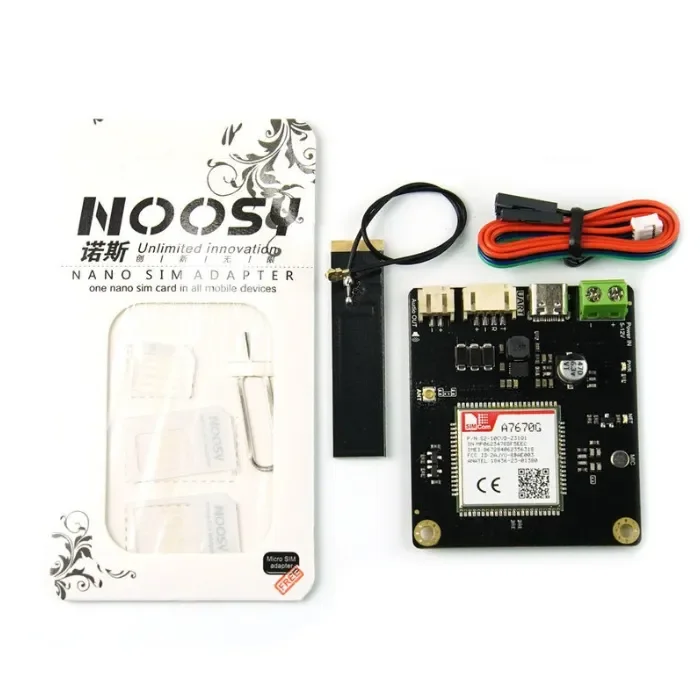 A7670G Globální 4G LTE CAT1 IoT Modul pro Arduino & Raspberry Pi DFRobot