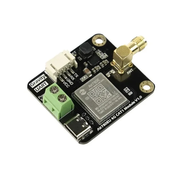 Air780EU 4G LTE Cat1 IoT Modul pro Raspberry Pi Síťová Karta DFRobot
