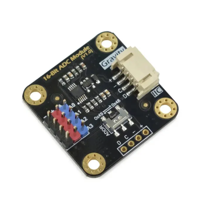 Gravity: ADS1115 16bitový ADC modul - I2C analogově-digitální převodník DFRobot