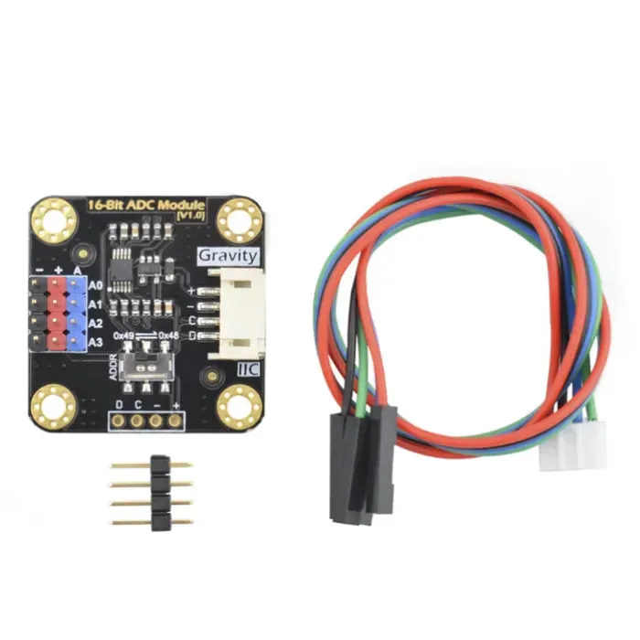 Gravity: ADS1115 16bitový ADC modul - I2C analogově-digitální převodník DFRobot
