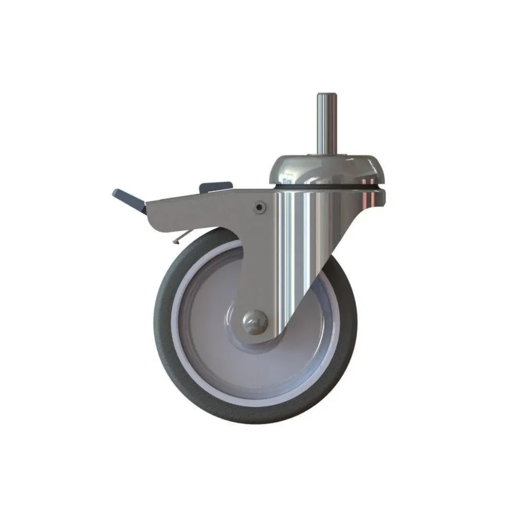 Taski trolley wheel 100mm brake, wheel Taski trolley, steerable, 100mm, brake | Pack (1 piece)