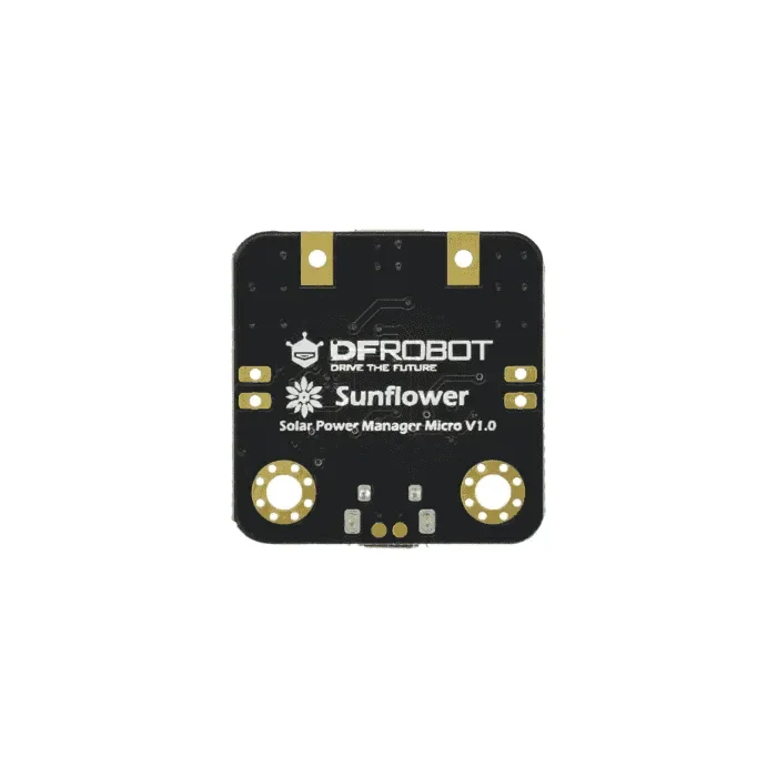 DFRobot mikro solární správce energie — MPPT solární nabíjecí modul pro Li-ion LiPo baterie