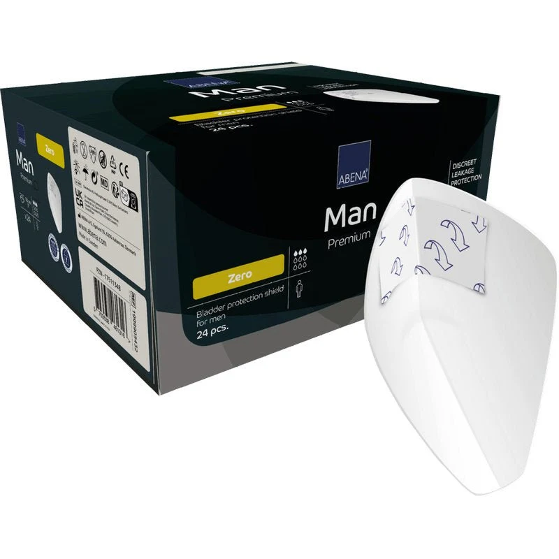 Abena Man Zero, Premium | Pacote (24 casais) Work Light