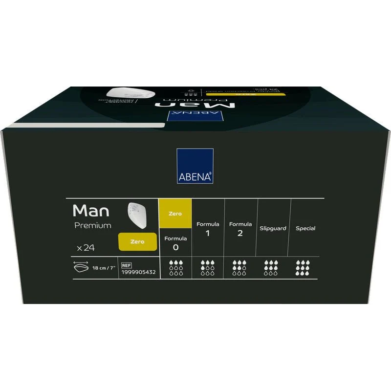 Abena Man Zero, Premium | Pacote (24 casais) Work Light