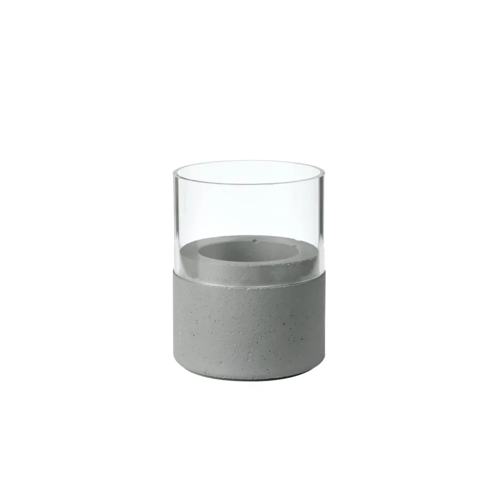 Candle holder čiré sklo Neat 70 x 61 mm Dark