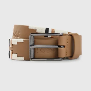 Cintura polo firmata Boss Camel 75 cm Work Light