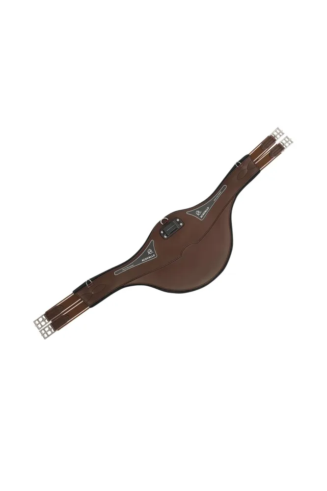 Comfort Popręg z żelem Dark Brown 140 cm
