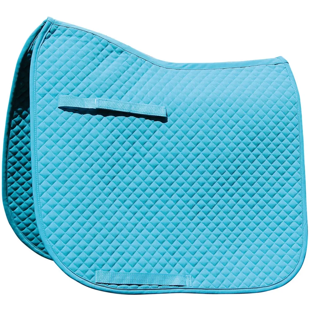 Delux Dressurschabracke Turquoise Blue WB