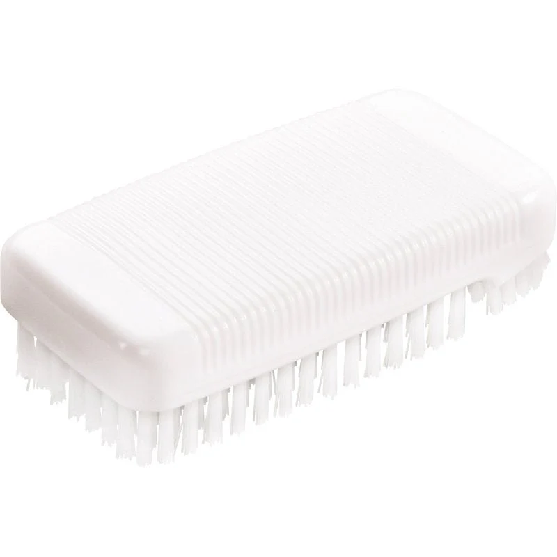 Escova de unha, PBT transparente Ø 0,35mm duro 97x50x13/10mm