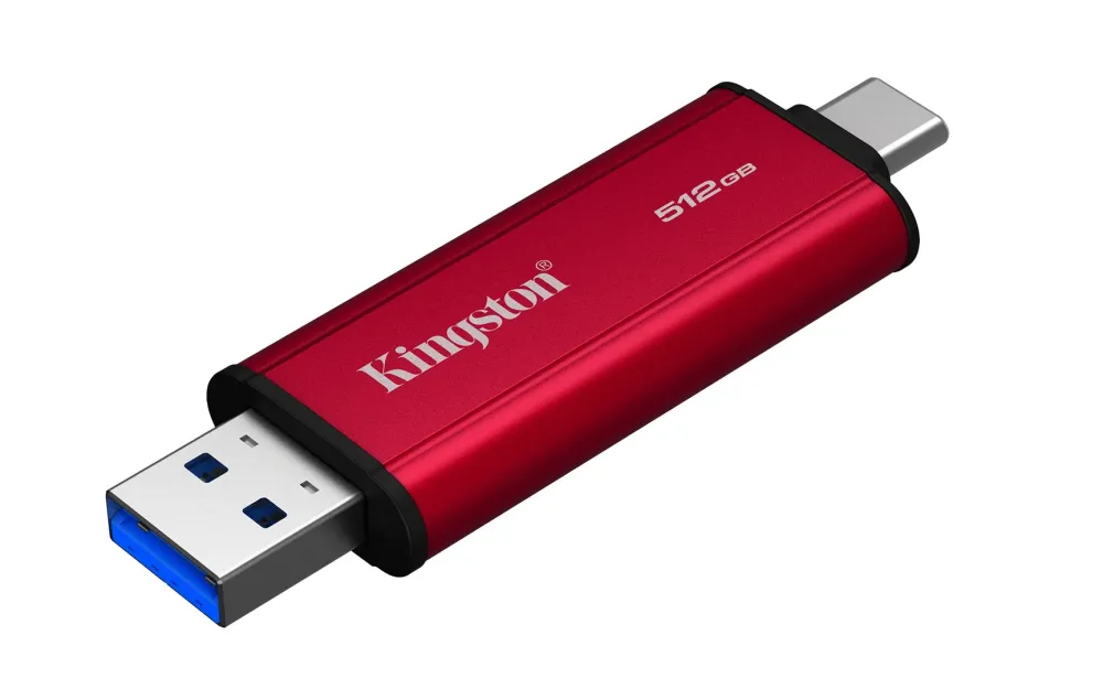 512GB DUAL PORTABLE SSD USB-/C KINGSTON - SSD