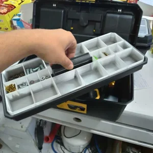 Modular 16'' / 41 cm Tool Organizer Adjust White