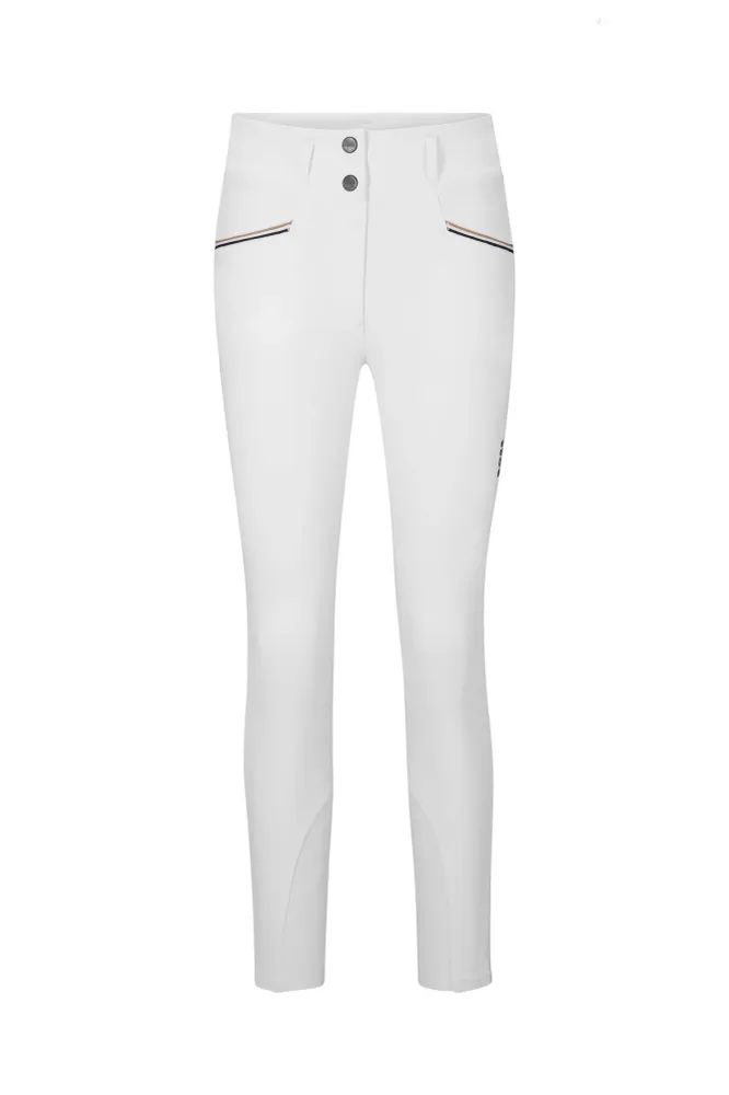 Pantaloni con Grip Integrale e Vita Alta Hailey White XS Industrial Design