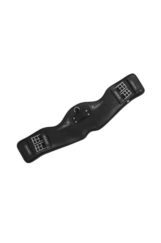 Popręg ujeżdżeniowy z żelem Black 80 cm