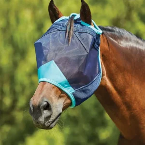 Premium Quality Comfitec Luxusní Fine Mesh maski Navy/ Turquoise P