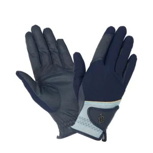 Pro gants en mesh Navy/Aqua 9 Made USA