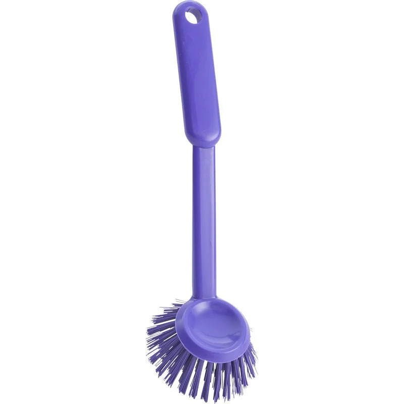 Rinse brush round, Ø 0.35mm robust, 255xø70x23mm Red