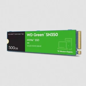 WD Green SN350 NVMe SSD WDS500G2G0C-00CDH0 - SSD - 500 GB - internal - M.2 2280 - PCIe 3.0 x4 (NVMe) SanDisk