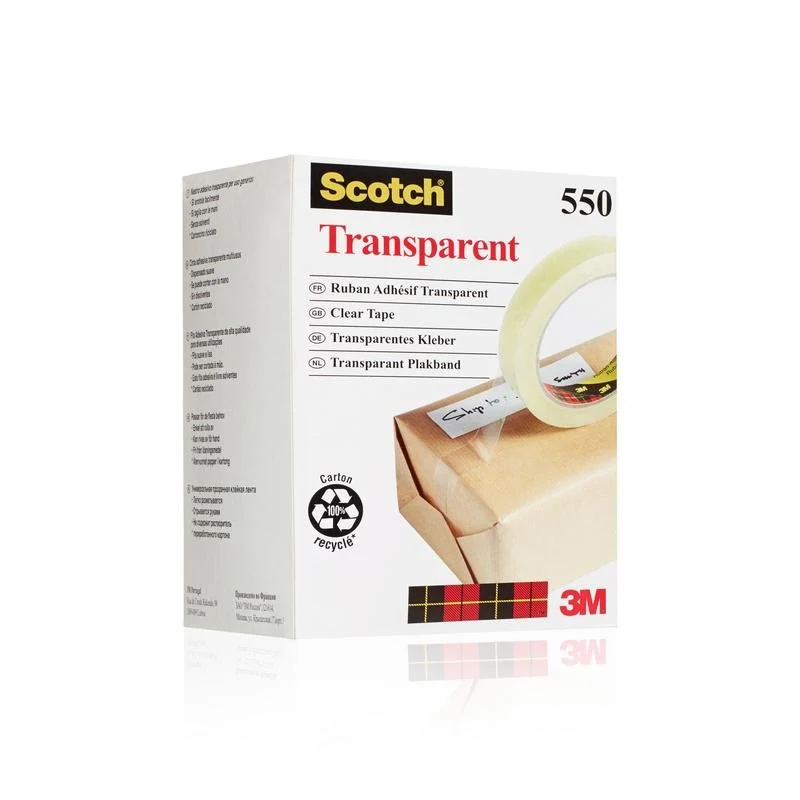 Scotch® Transparentes Klebeband 550