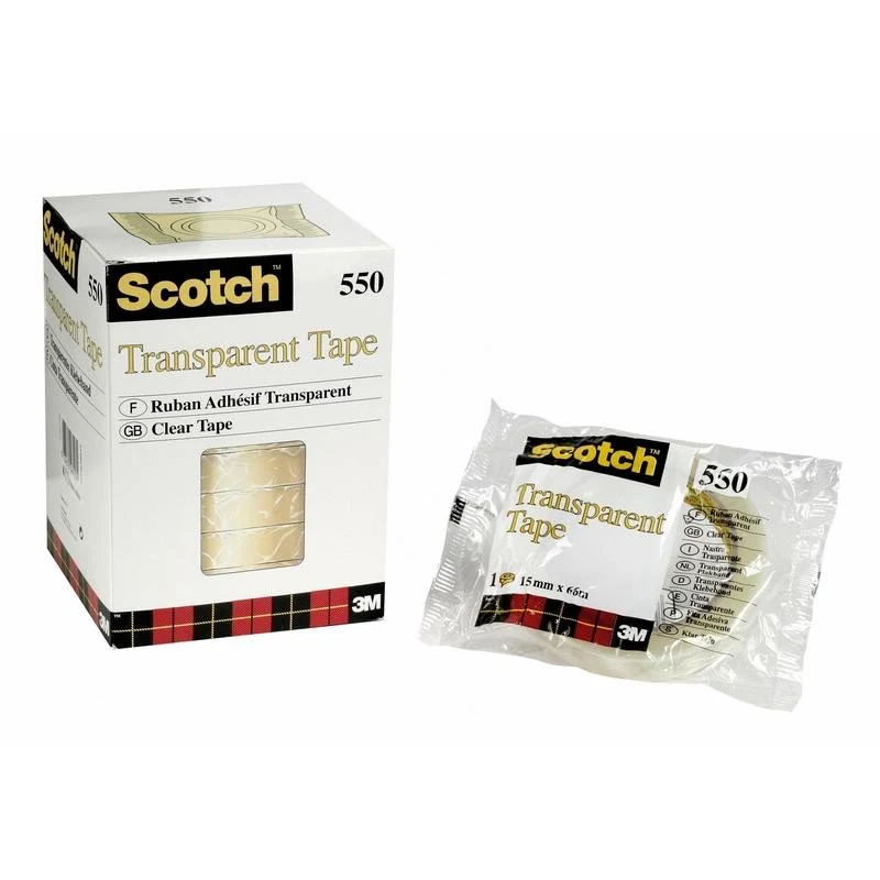 Scotch® Transparentes Klebeband 550