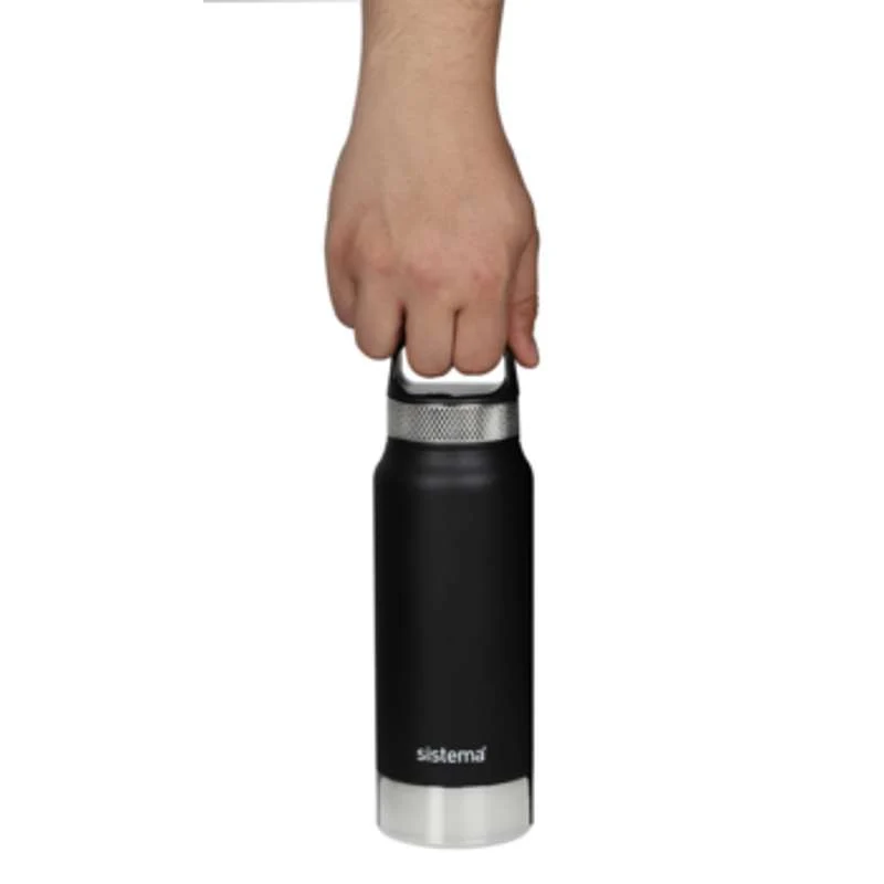 Sistema Termoska - Nerezová ocel - 650ml - Charcoal
