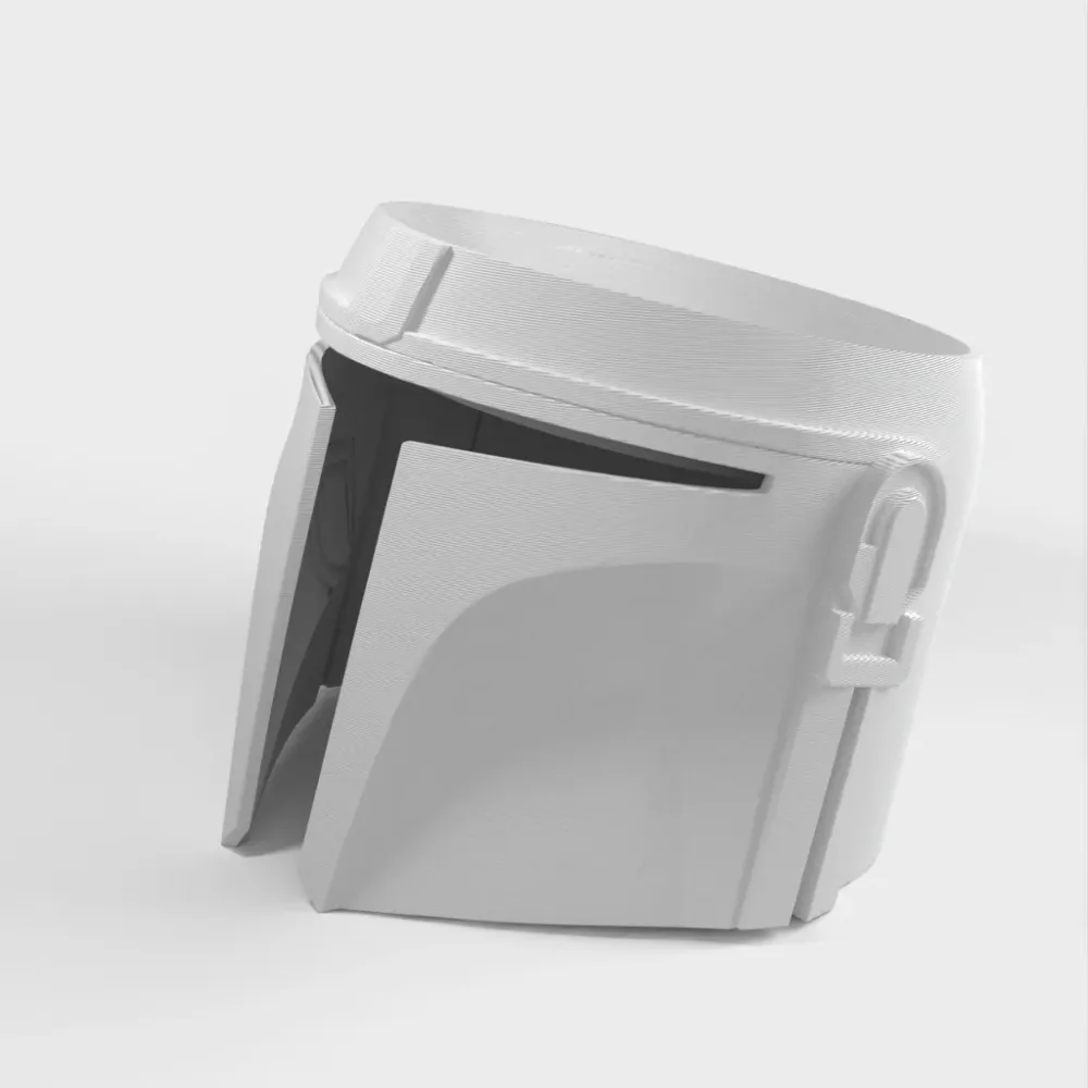 Support mandalorien pour Google Nest Compact Orange
