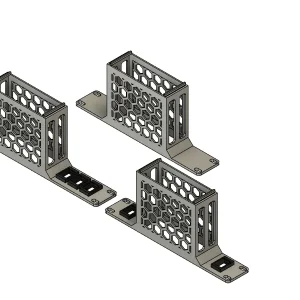 10 tuuman telinekiinnike Beelink S12 Keystone -mallille Hvid