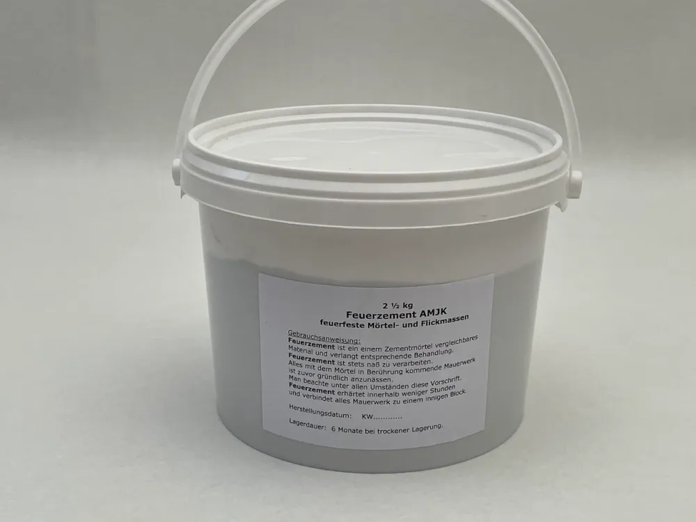 Šamotová malta Šamotový cement kbelík 2,5 kg