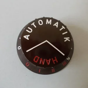 Automatický knoflík pro kamna na uhlí černý