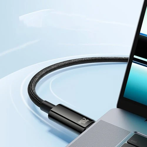 Baseus CAWJ040101 USB-C kabel 240W 480Mb/s 2m černý šedý