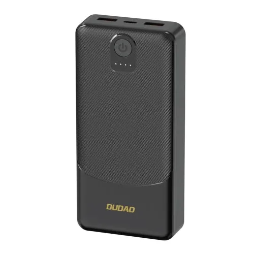 Baterie Dudao K10Pro 2,4 20 000 mAh 2 USB- - černá.