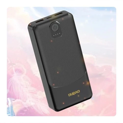 Baterie Dudao K10Pro 2,4 20 000 mAh 2 USB- - černá.